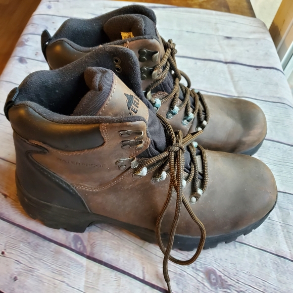 EVEREST Shoes Everest Mens Bob Waterproof Hiking Boots Brown